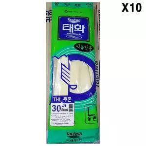 FK 고무장갑 플라워밴L X10 아이보리 태화