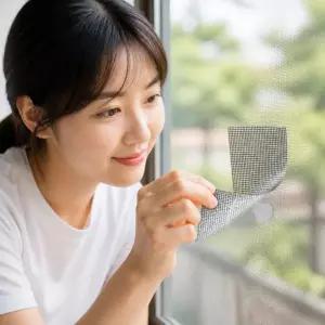 방충망테이프 접착형 방충망 땜질 스티커 모기장 테이프 보수 방충망보수