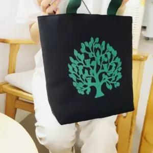돈꽃나무 자석 보조가방 에코백 데일리 외출가방 에코 다용도 가벼운