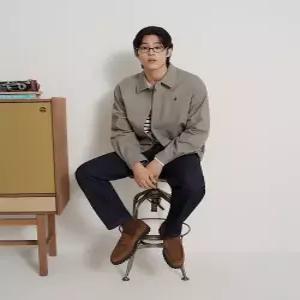 [정품] 빈폴 헤리티지클럽 코튼 드리즐러 카키 BC6839C13H