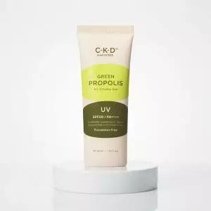 [파데프리 선크림/1+1] CKD 그린프로폴리스 올커버리선크림 1+1 기획(40ml+40ml)