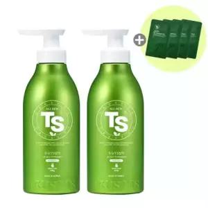 올뉴 TS 샴푸 500g 티에스 탈모샴푸 X 2개 + 6g 파우치 4개