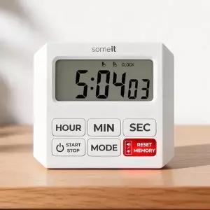 썸잇 공부 타이머 무소음 LED 알림 스톱워치 시계