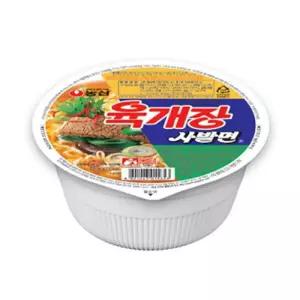 농심 육개장 사발면 24개입