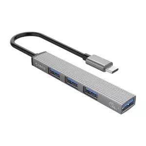 USB3.0 컴퓨터허브 노트북허브 4포트 허브 C타입 USB 오리코 알루미늄 AH-13