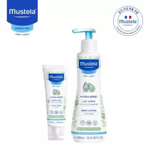 무스텔라 보습 세트(바디로션300ml+페이셜 크림 40ml)