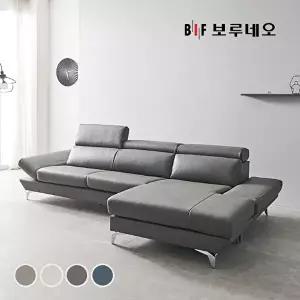 [BIF보루네오]BIF보루네오 디에르 노이스 천연통가죽 3.5인 카우치 소파