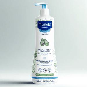무스텔라 바디워시 젠틀 클렌징 젤 바디클렌저 750ml × 2개
