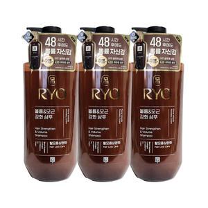 려 흑운 볼륨 앤 모근강화 샴푸 480ml x3개