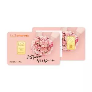 한국금거래소  24K 순금 카네이션 골드바 3.75g