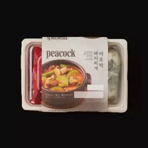 애호박 돼지찌개 745g 1개 밀키트 야식