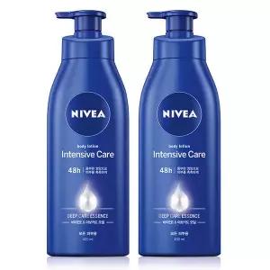 니베아 인텐시브 바디로션 400ml x2개 48h 모든피부용