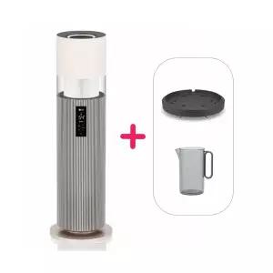 [LG]전자 오브제컬렉션 퓨리케어 하이드로타워 HY705RSUABM + 무빙휠 + 급수비커 세트 샌드베이지
