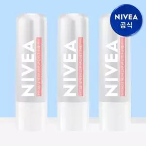 니베아 립케어 히알루론 로제 5.2g 3개