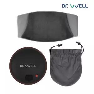 닥터웰 웰스톤 온열 무선 돌 찜질기 DR-175 블랙 (전용 복대 포함)