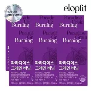 이롭핏 파라다이스 그레인 버닝 60정 X 6박스 총12개월분)