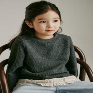 [AK수원점] [빈] 차콜 그레이 라운드 티셔츠 BA54TS01CG