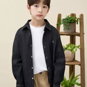 빈폴 키즈 BEANPOLE KIDS 데님 셔츠 블랙 (BI6864UE15)