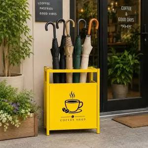 [설렘하우스] 레인팝 로고제작 철제 우산꽂이 28구 업소용 우산통