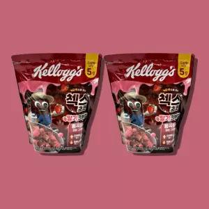 켈로그 첵스초코 딸기크런치 350g 2개