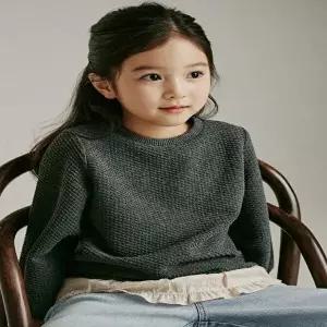 [빈]빈 BA54TS01CG 차콜 그레이 라운드 티셔츠