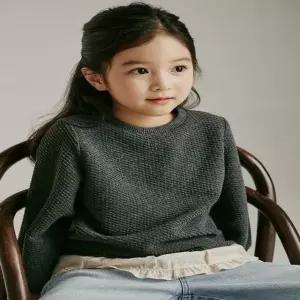 [빈] BA54TS01CG 차콜 그레이 라운드 티셔츠