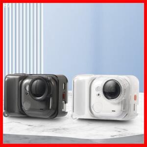 Insta360 GO 용 울트라 투명 바디 커버 풀 커버리지 스크래치 방지 렌즈 캡 분실 로프가있는 보호 케이스