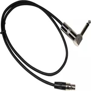 Milestock 4핀 TA4F와 직각 1/4인치 커넥터 케이블 라인-6 릴레이 G50 G55 G90 디지털 무선 기타 시스템