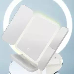 메이크업 LED 화장대 미용 스탠드 화장 LED화장 조명미러 탁상 거울