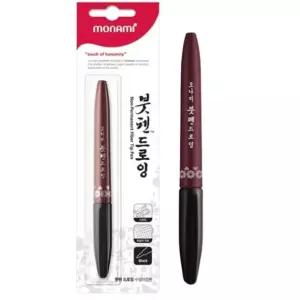 모나미 NEW 드로잉 붓펜 12자루 붓대용펜