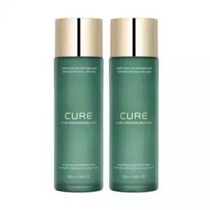 김정문알로에 큐어 하이드라 수딩 에멀젼 130ml X 2입