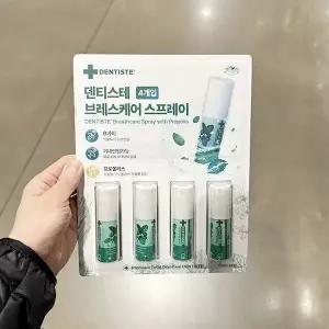 덴티스테 브레스케어 스프레이 15ml x 4개_27052489