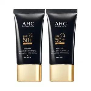 AHC 마스터즈 아쿠아리치 선크림 50ml 1+1 기획