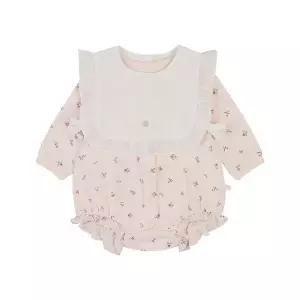 아가방 엘리아모달바디수트(턱받이)(PINK) 01T117554