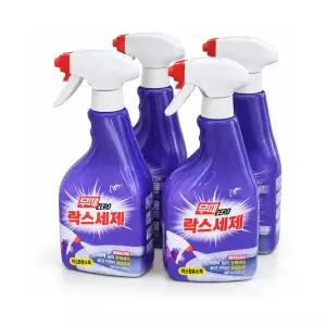 피죤 무때ZERO 세정제 락스세제 750ml X 4개