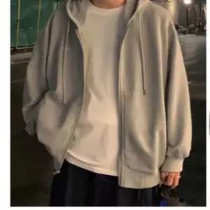 사계절 후드 오버핏 후드 집업 루즈핏 점퍼 가디건 남여공용 남자 여자 간절기