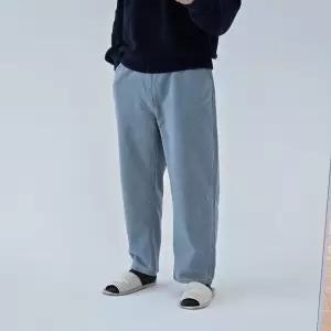 와이드 밴딩 청바지 남성용 고무줄 와이드핏