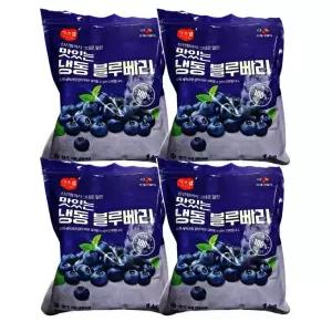 CJ프레시웨이 냉동 블루베리 1kg X 4개