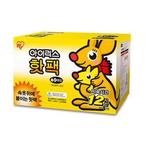 아이리스코리아 포카포카 붙이는 핫팩 60개