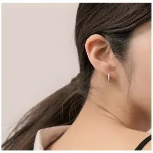 [롯데백화점]로이드 [GB] 12mm L.베이직 샤인 14K 귀걸이 LOFL2D12G