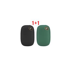 밉상들 스톤 스트랩 충전식 핸드워머 손난로 보조배터리 10000mAh 2개