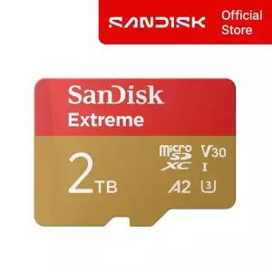 [샌디스크] 익스트림 마이크로 SD 카드 2TB 2테라 QXAV SDXC A2 V30 190MB/s