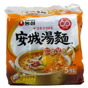 농심 안성탕면 봉지라면 125g 5개입 8팩