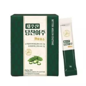 제주산 분말 당찬여주 발효효소 30포 3박스