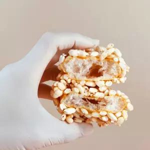 강릉은정한과 못난이한과(통밥과줄) 900g 수제 유과 전통 과즐 대용량 간식 파치 파지
