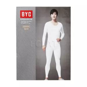 [BYC]프라임 남성 내복 세트 BYT6657-WH