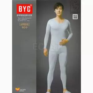 [BYC]프라임 남성 내복 세트 BYT6657-GY