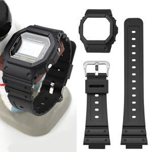 카시오 지샥 G-Shock DW-5600 GW-M5610 GW-B5600 G-5600 시계줄 남성 팔찌 액세서리 손목밴드 수지 시계줄