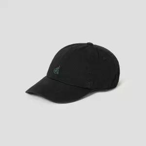 [백화점 정품] 빈폴 25SS [SS26]코튼트윌 로고 워싱 볼캡 - 블랙 :BE618BU015