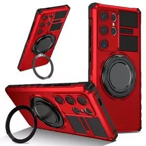 갤럭시S25 S25플러스 S25울트라 풀커버 마그네틱 링 거치대 하드 범퍼 핸드폰 케이스